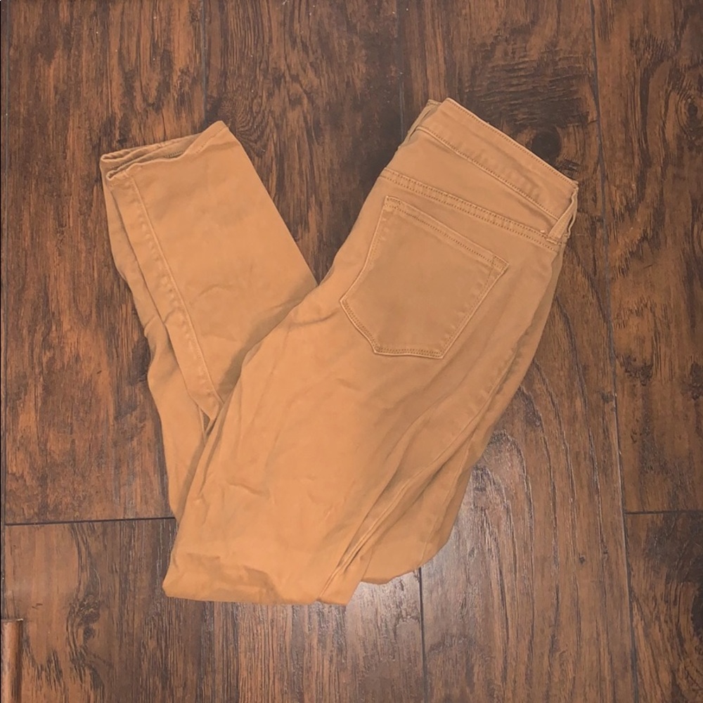 Khaki Skinny Pants